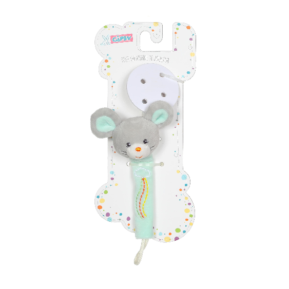  rainbow attache-sucette souris vert 